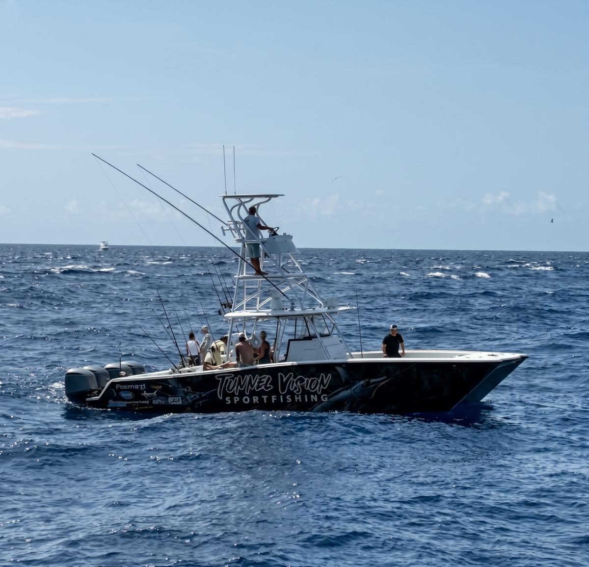 Tunnel Vision Sportfishing offshore sailfish and swordfish fishing charter in Islamorada Florida